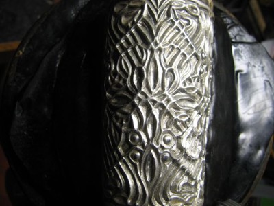 Fasi di lavorazione di un bracciale in argento